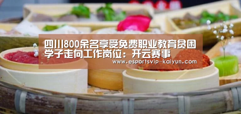 四川800余名享受免费职业教育贫困学子走向工作岗位:开云赛事(图1) 开云赛事